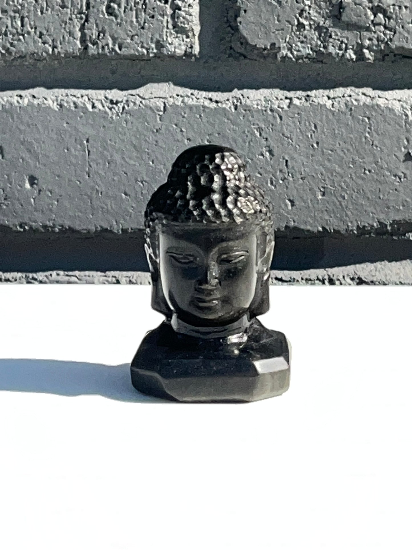 Tiger's Crystal Eye Buddha Carving