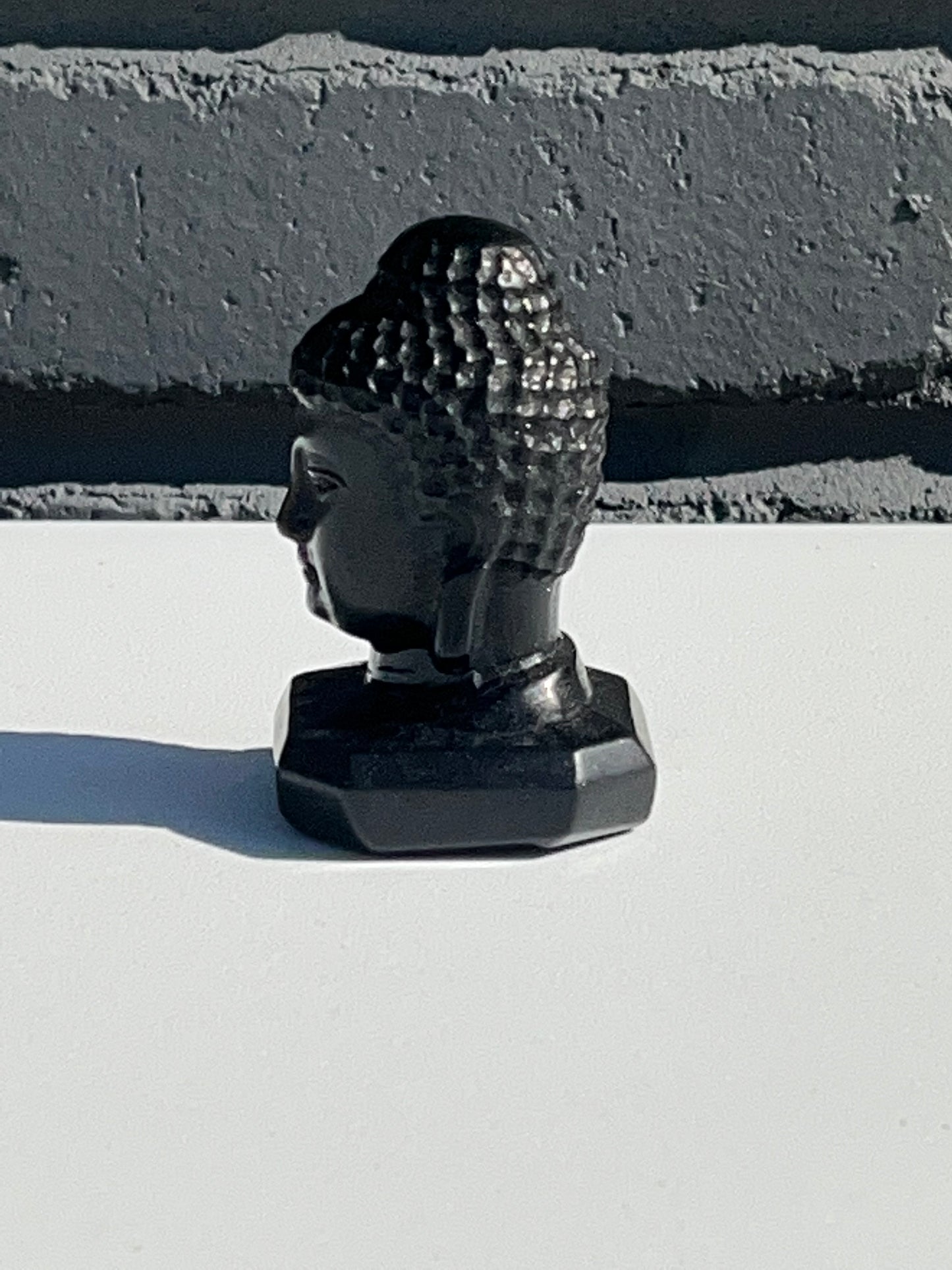 Tiger's Crystal Eye Buddha Carving