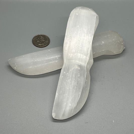 Selenite Crystal Knife