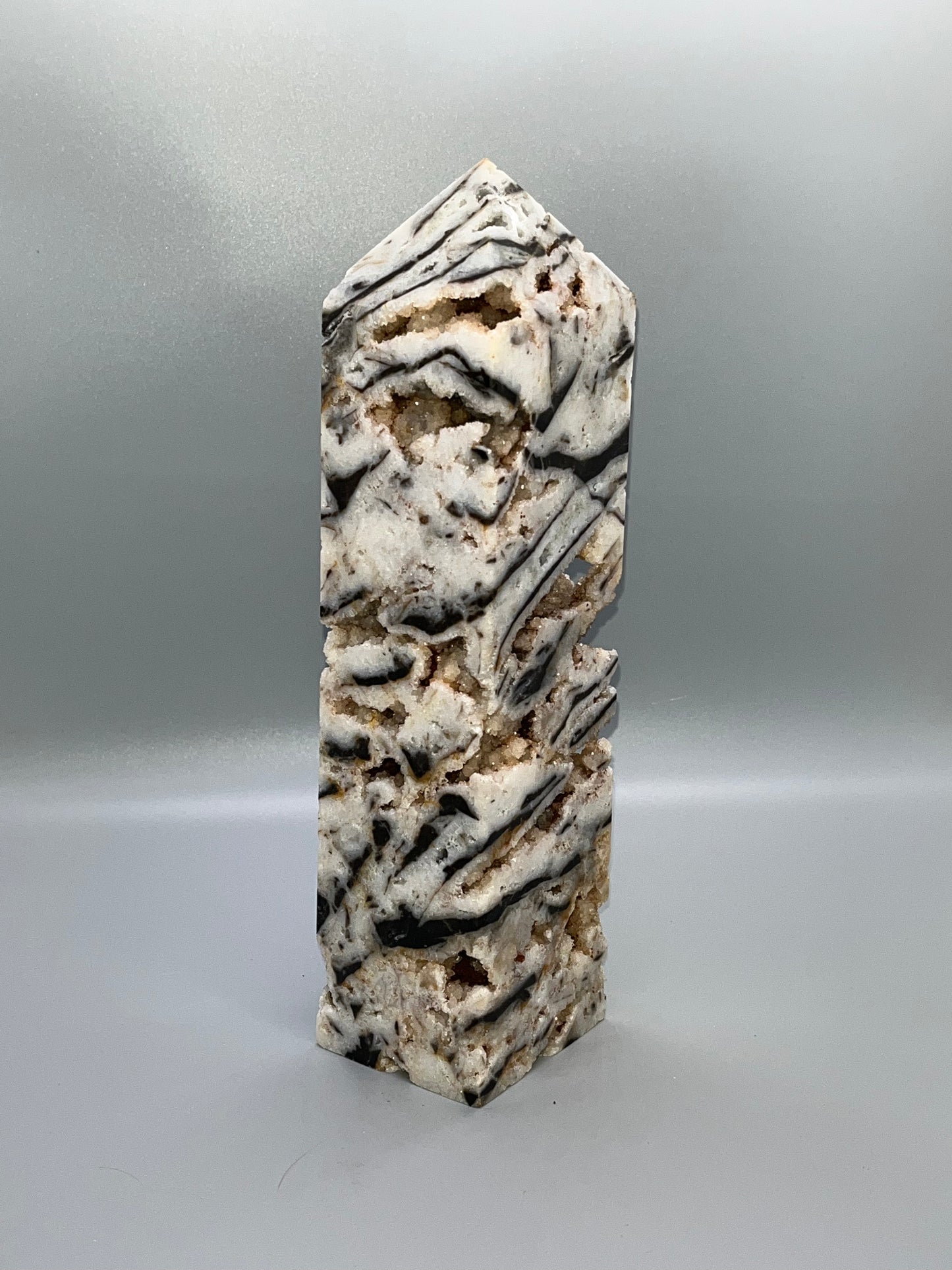 Sphalerite Crystal Tower, 9.5in