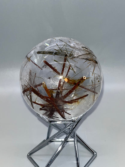 AAA Rutile Sphere Showpieces, Natural