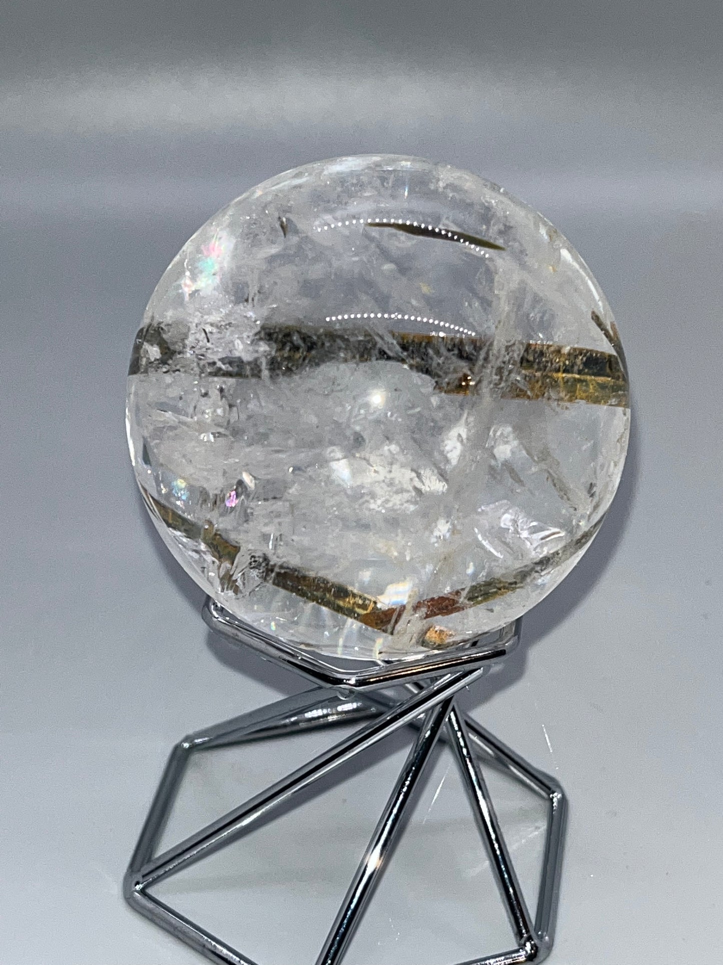 AAA Rutile Sphere Showpieces, Natural