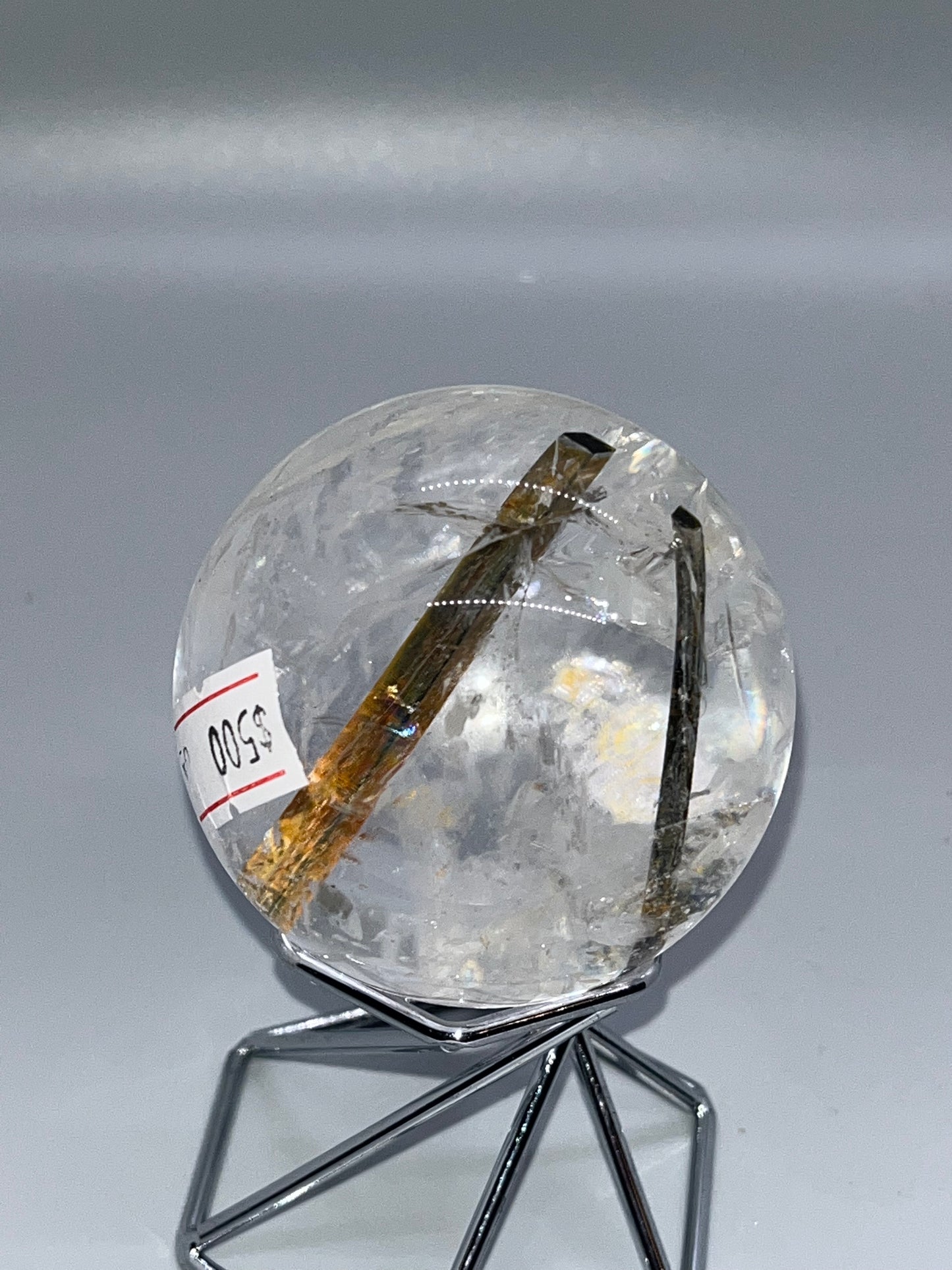 AAA Rutile Sphere Showpieces, Natural