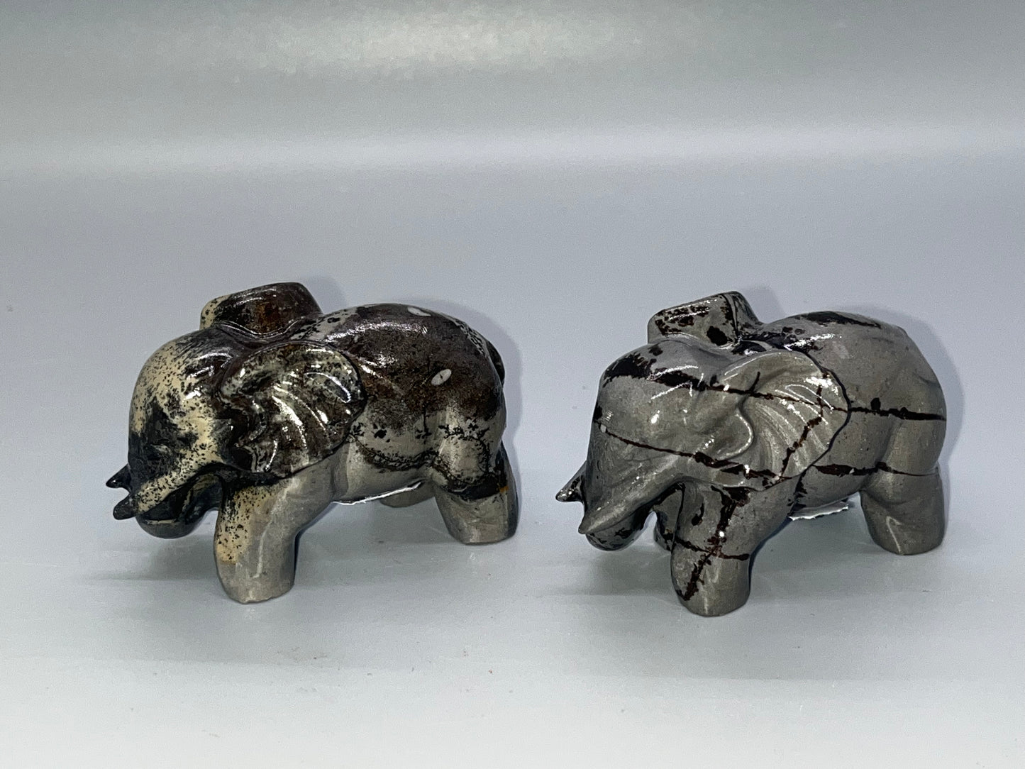 Picture Jasper Elephant Carving