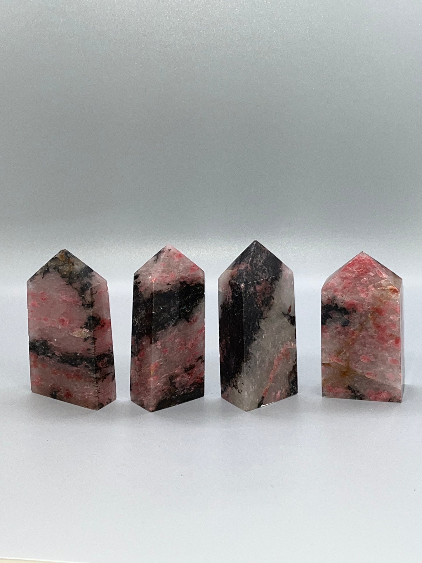 Rhodonite in Quartz