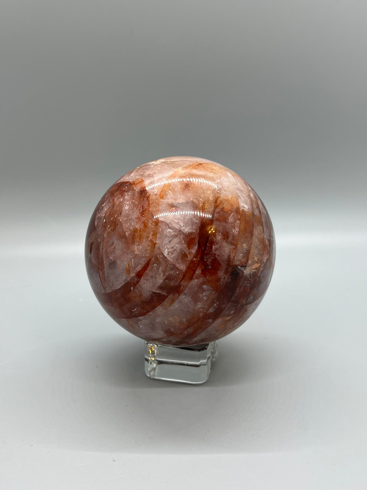 Fire Quartz Spheres