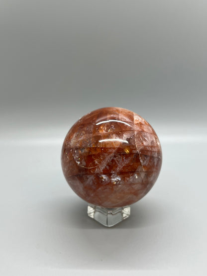 Fire Quartz Spheres