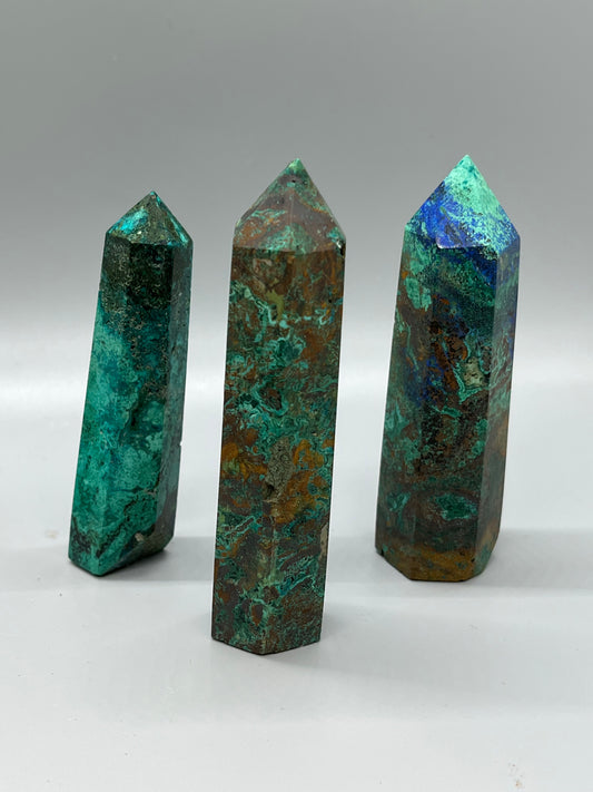 Chrysocolla Towers, Natural