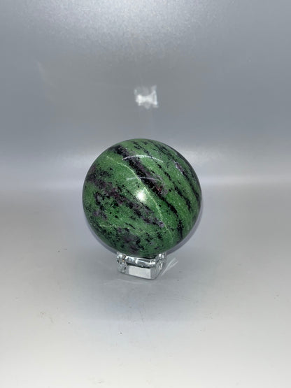 Ruby Zoisite Spheres