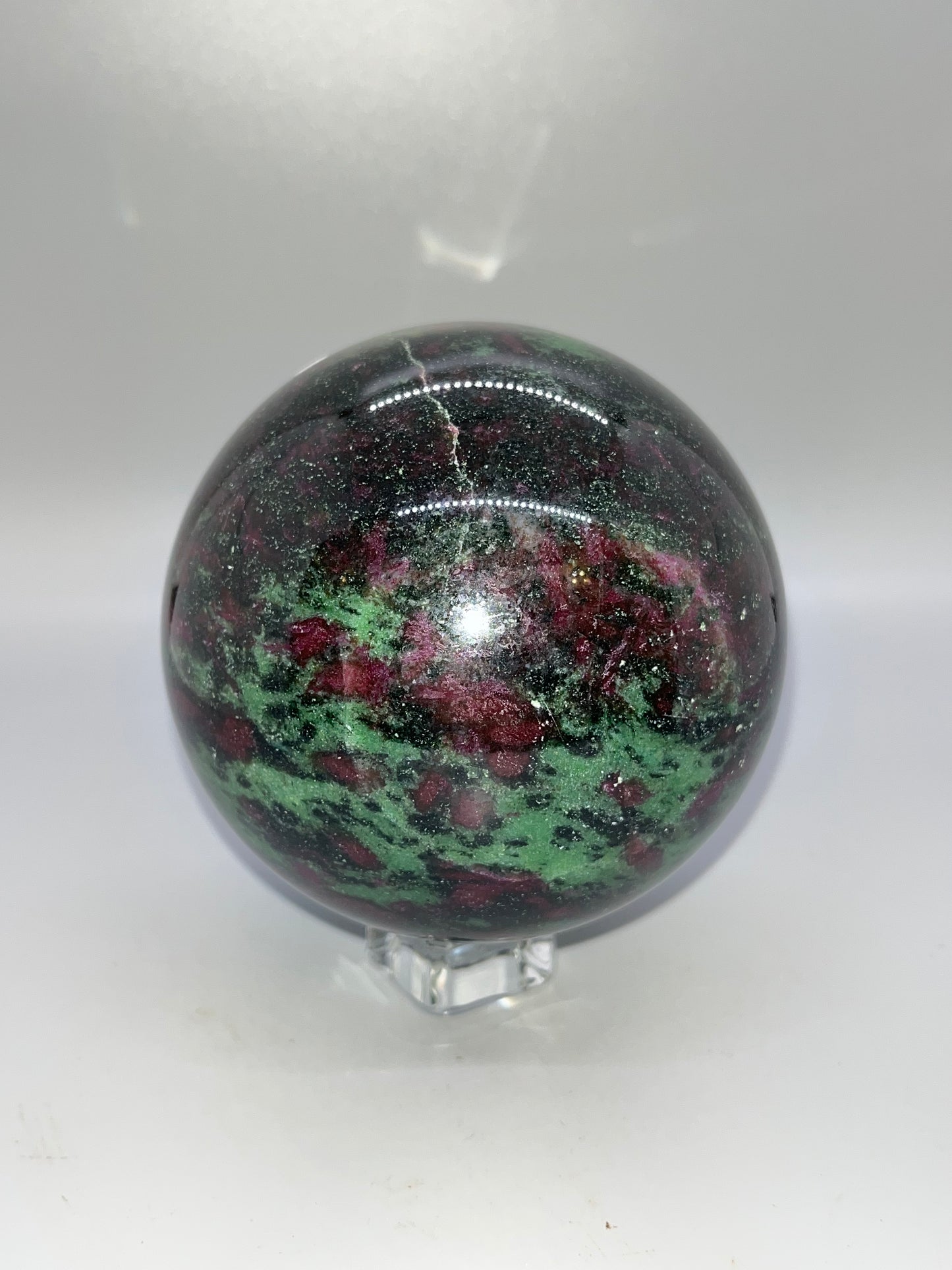 Ruby Zoisite Spheres