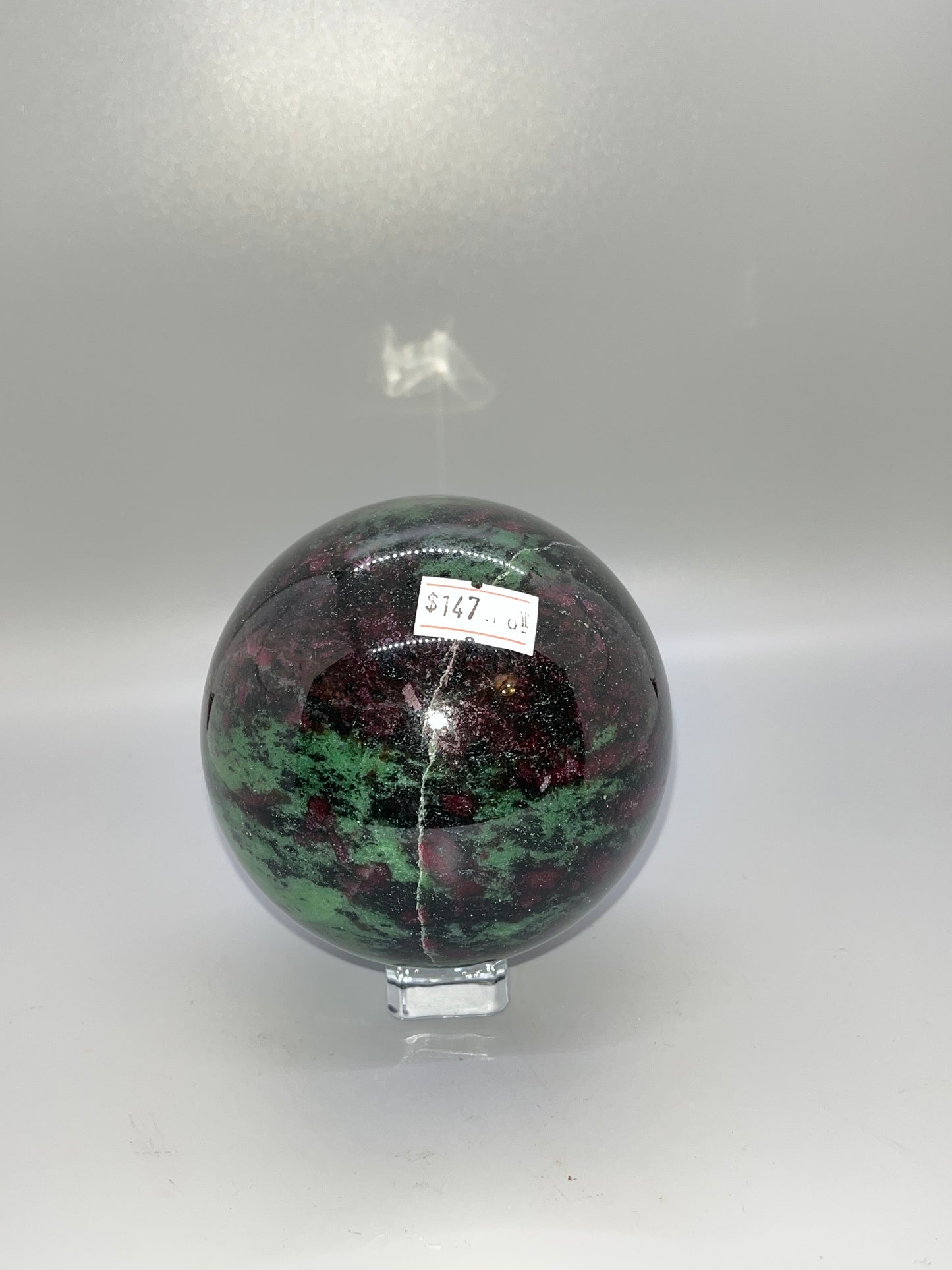 Ruby Zoisite Spheres