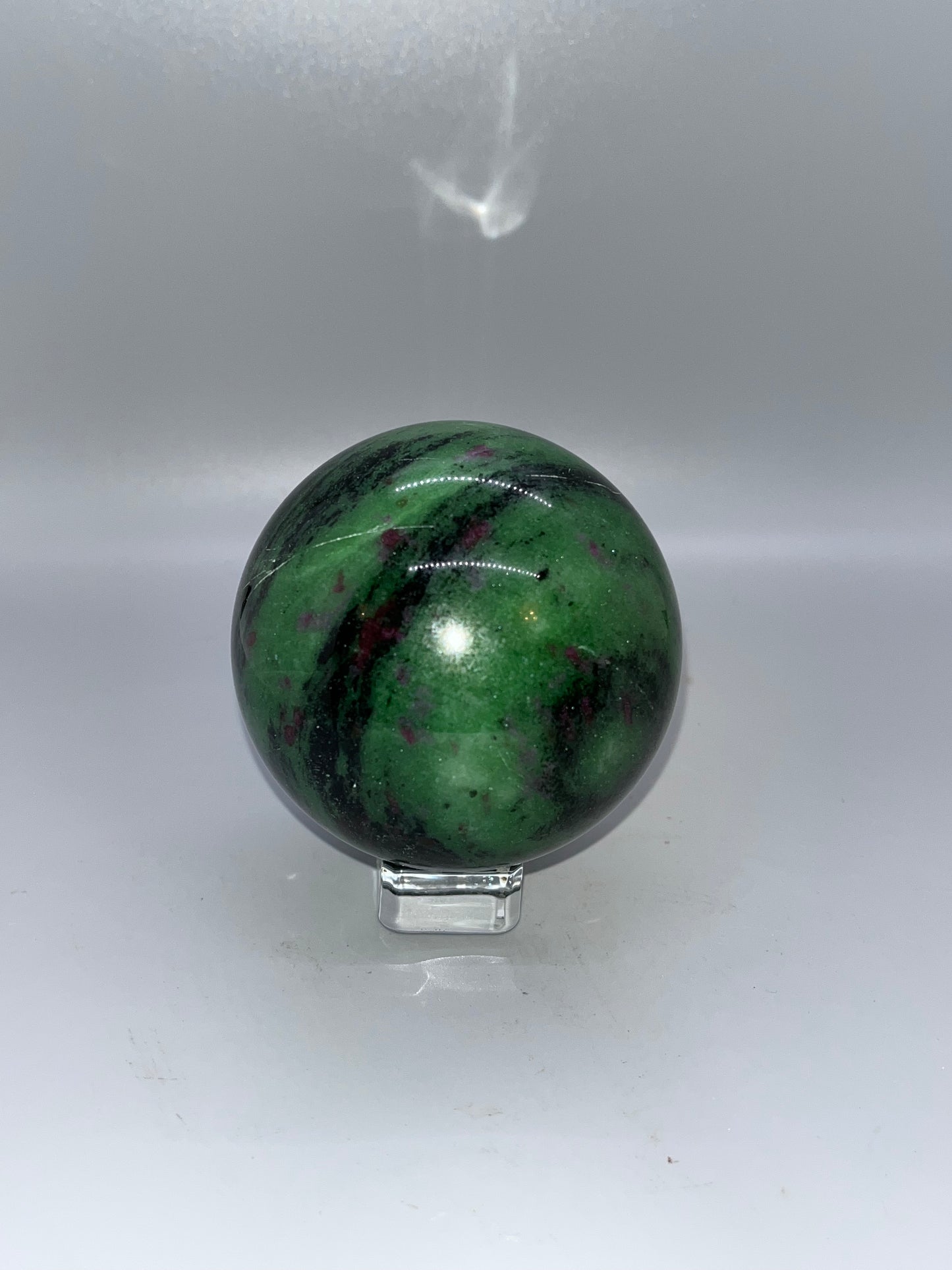 Ruby Zoisite Spheres