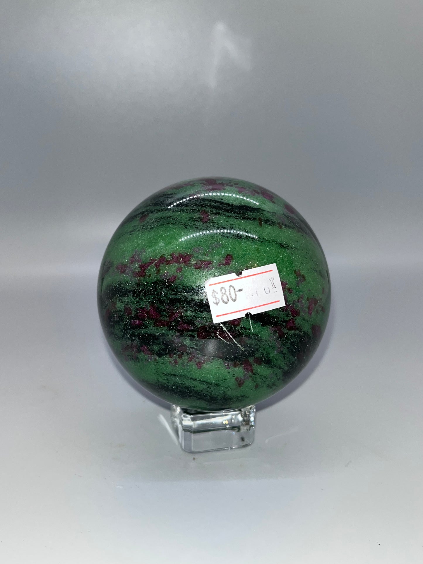 Ruby Zoisite Spheres