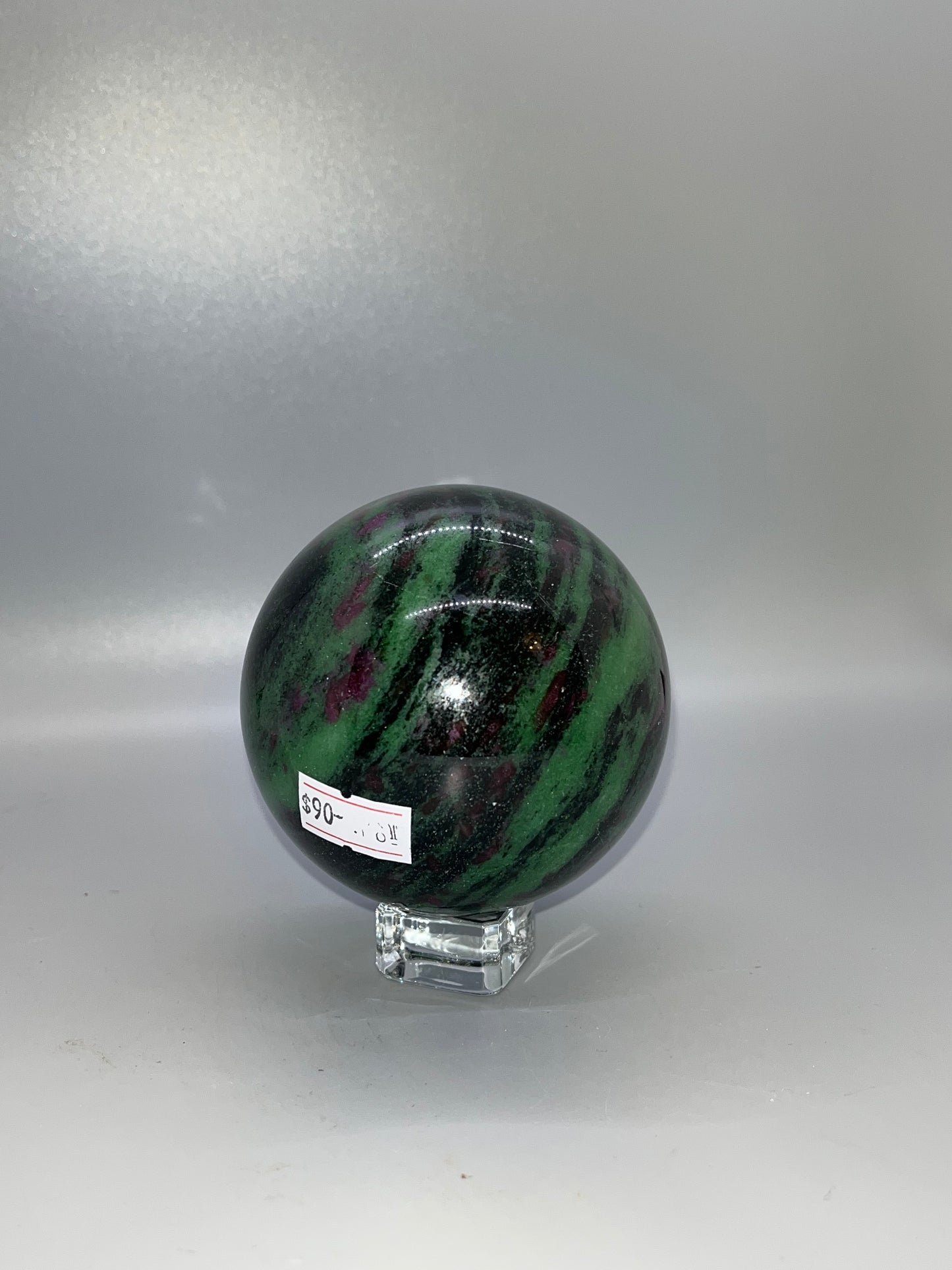 Ruby Zoisite Spheres