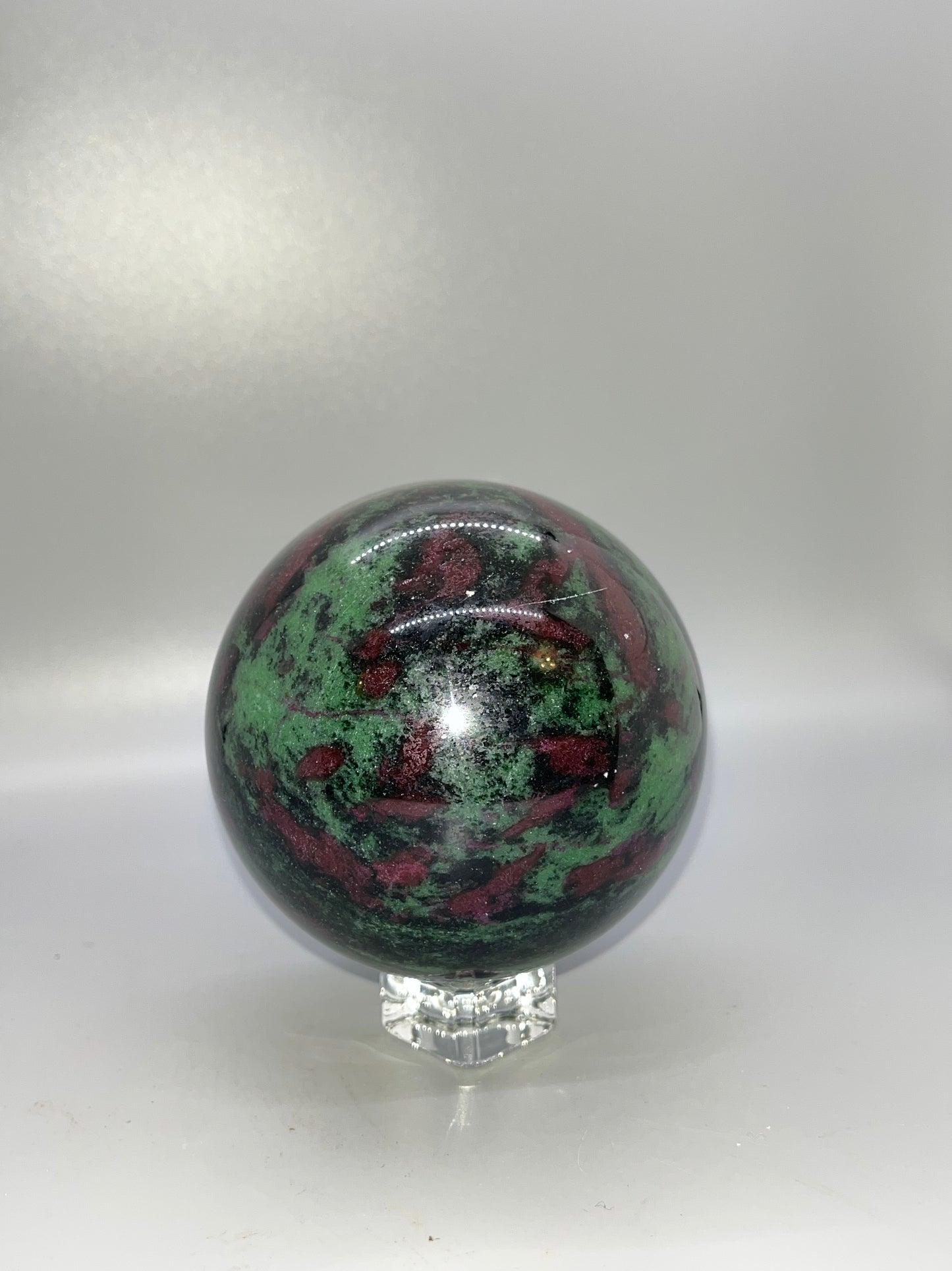 Ruby Zoisite Spheres