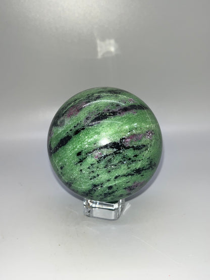 Ruby Zoisite Spheres