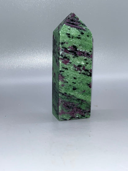 Ruby Zoisite Real Crystal Towers