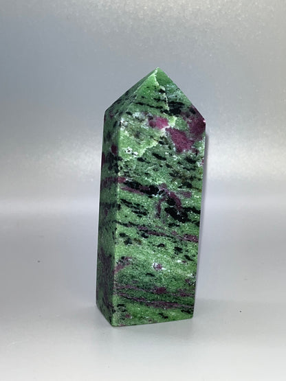 Ruby Zoisite Real Crystal Towers