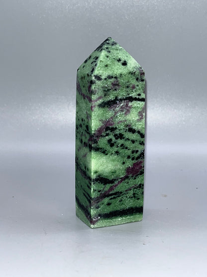 Ruby Zoisite Real Crystal Towers