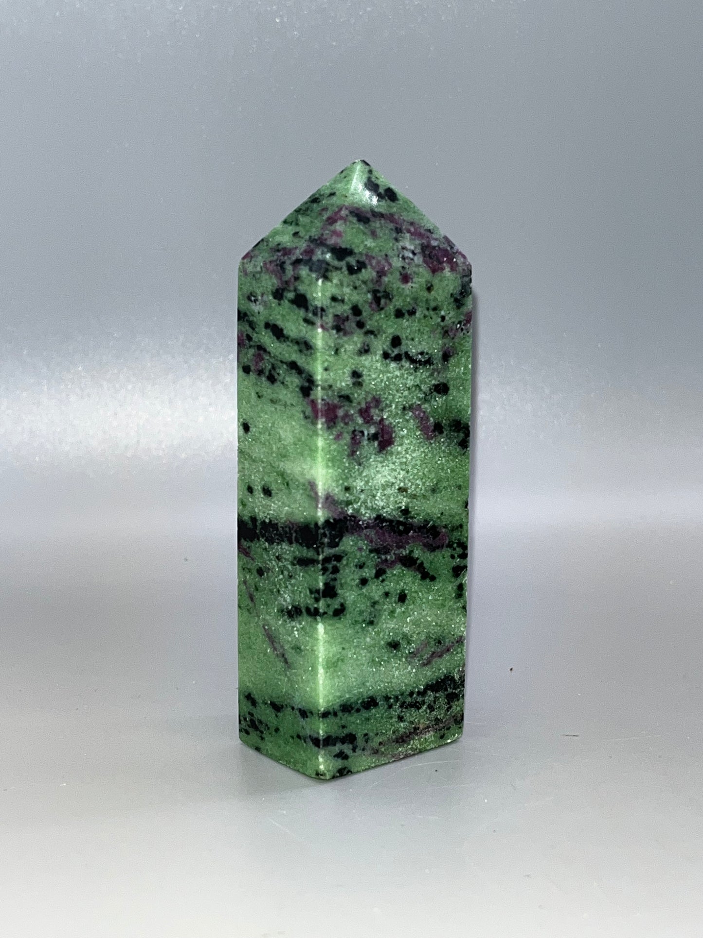 Ruby Zoisite Real Crystal Towers