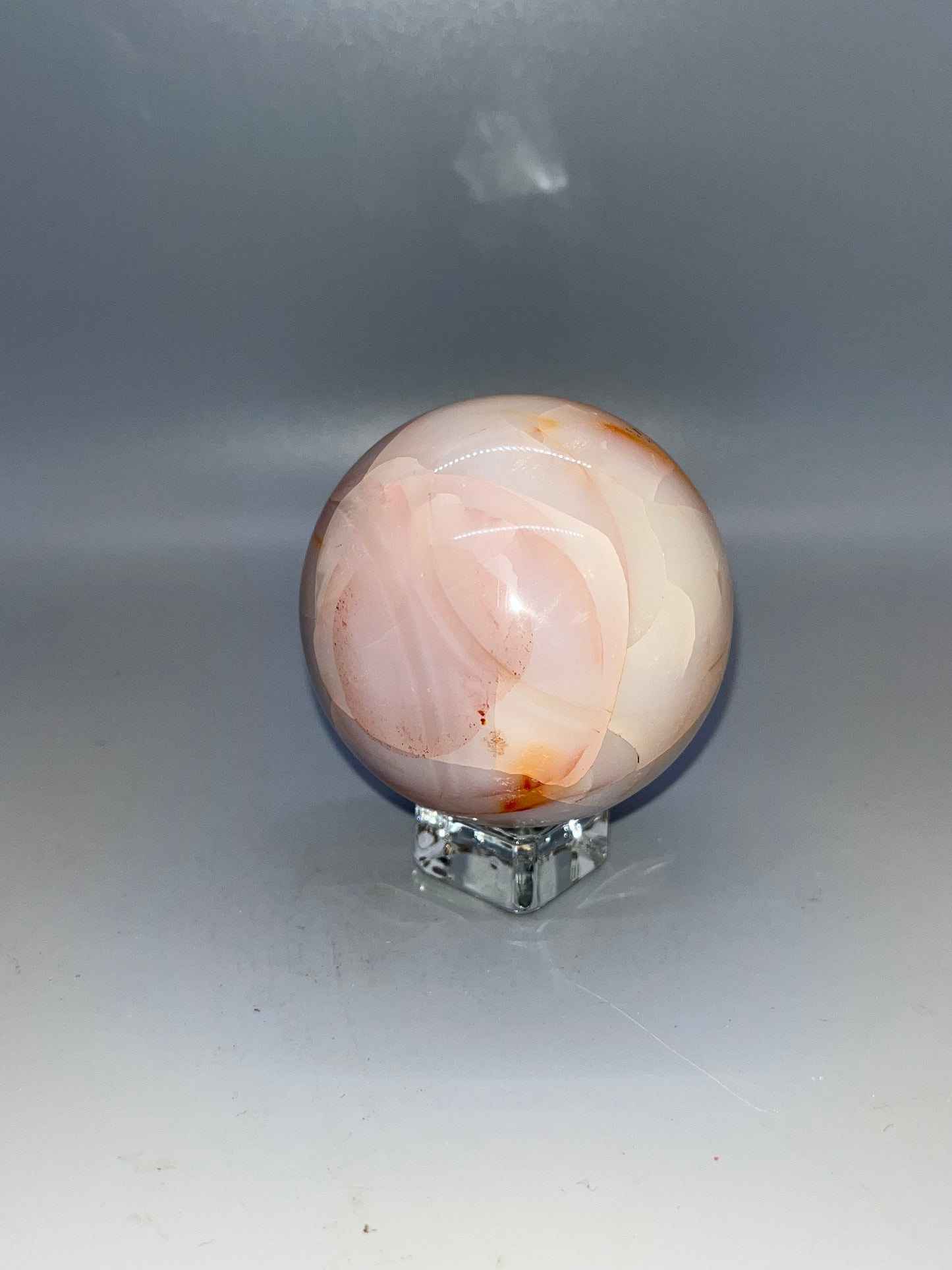 Carnelian Agate Sphere