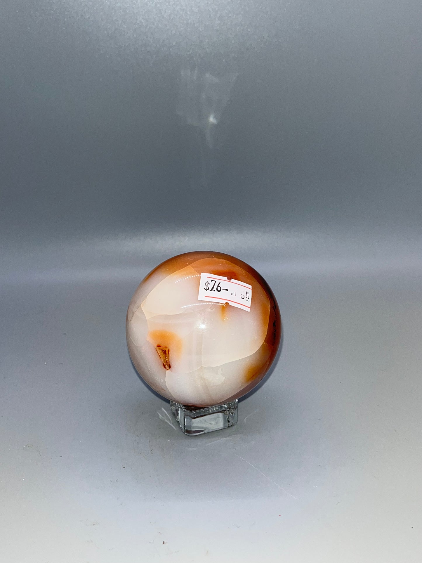 Carnelian Agate Sphere