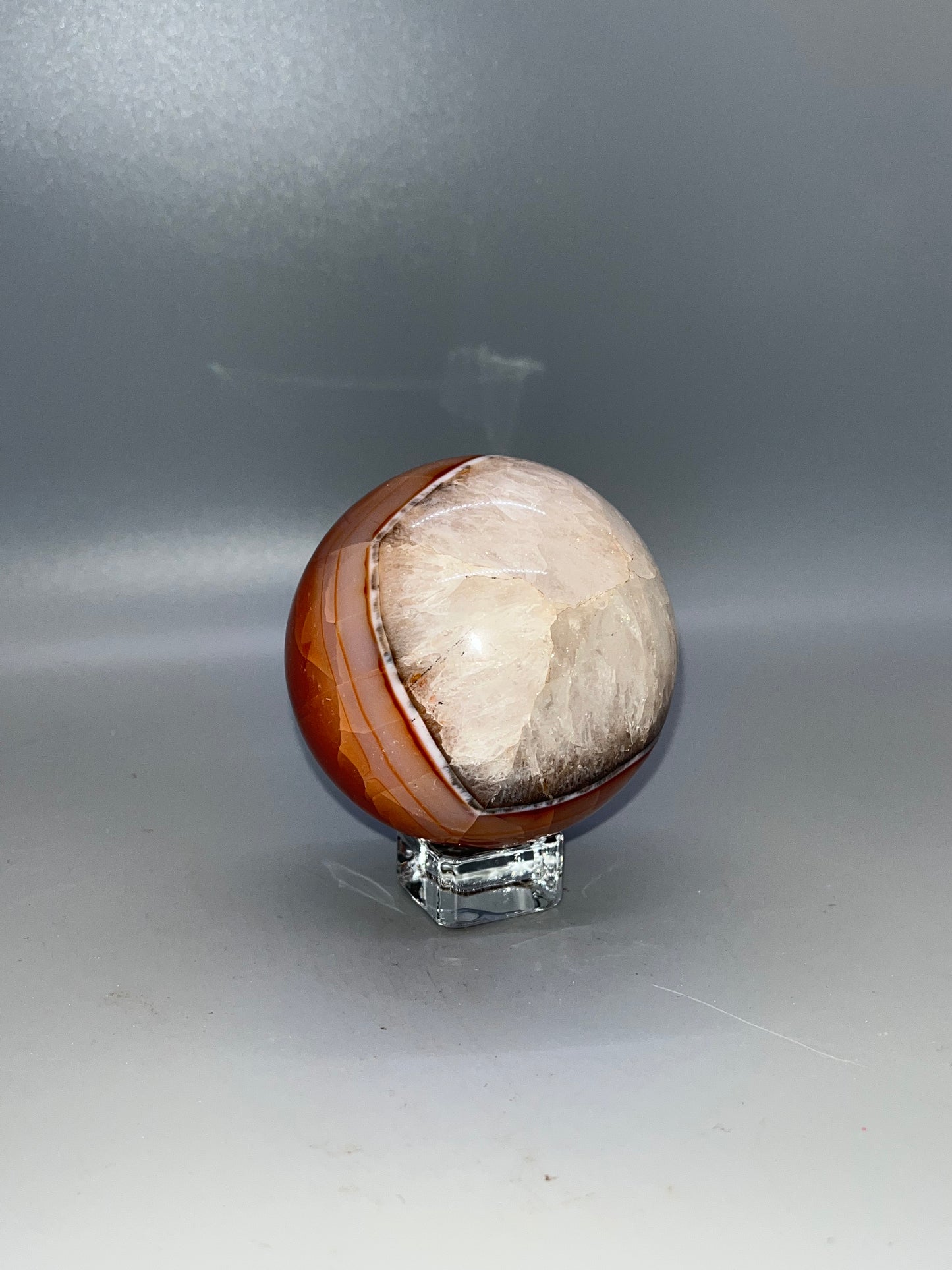 Carnelian Agate Sphere