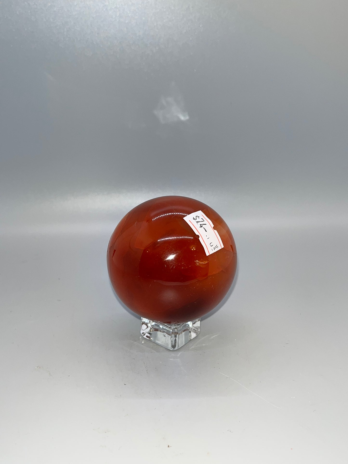 Carnelian Agate Sphere