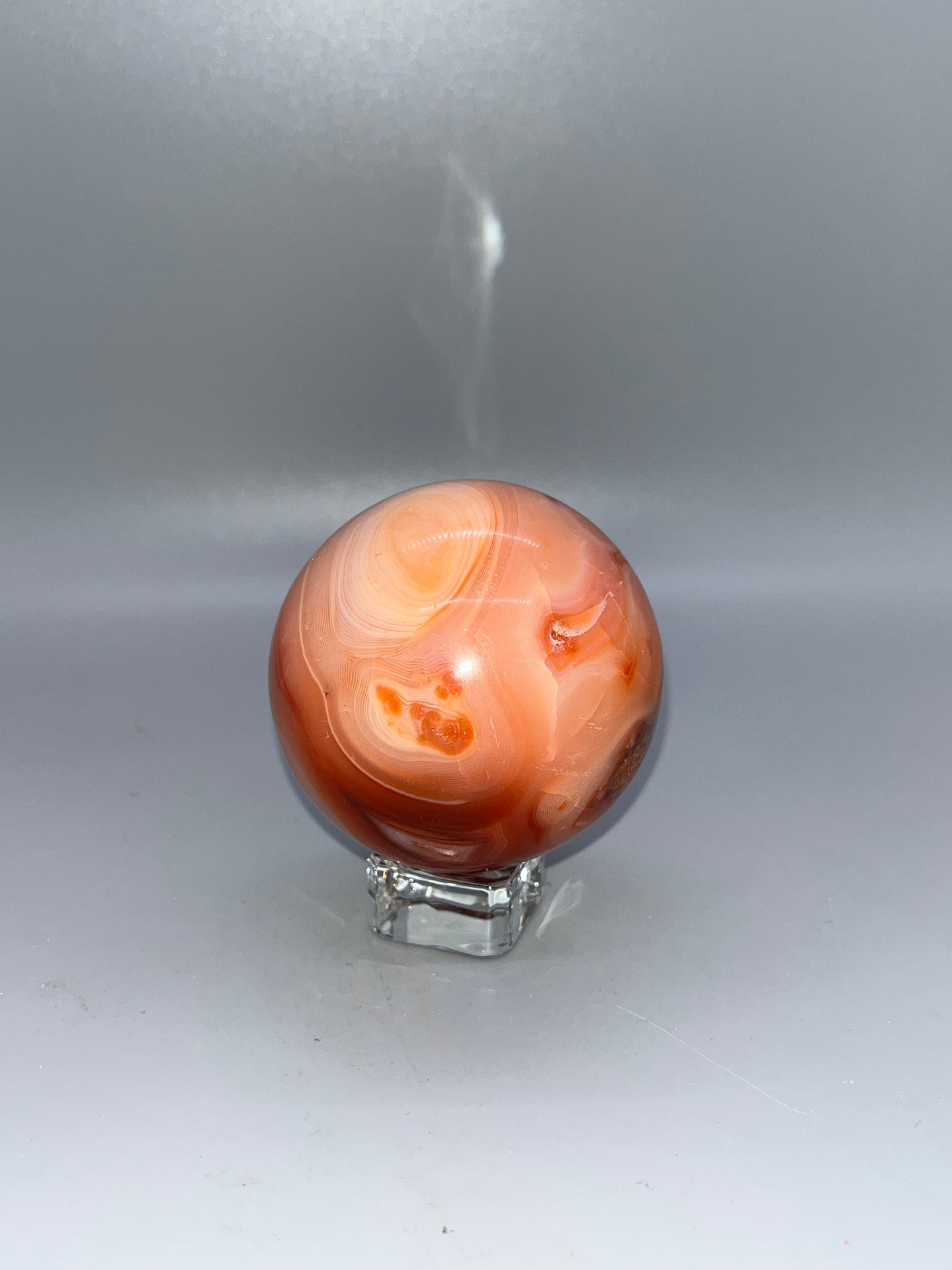 Carnelian Agate Sphere