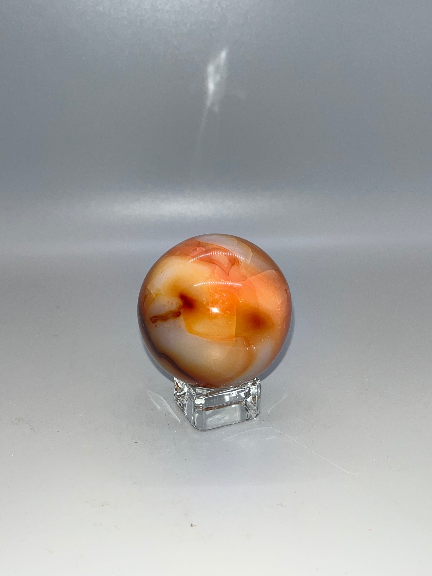 Carnelian Agate Sphere