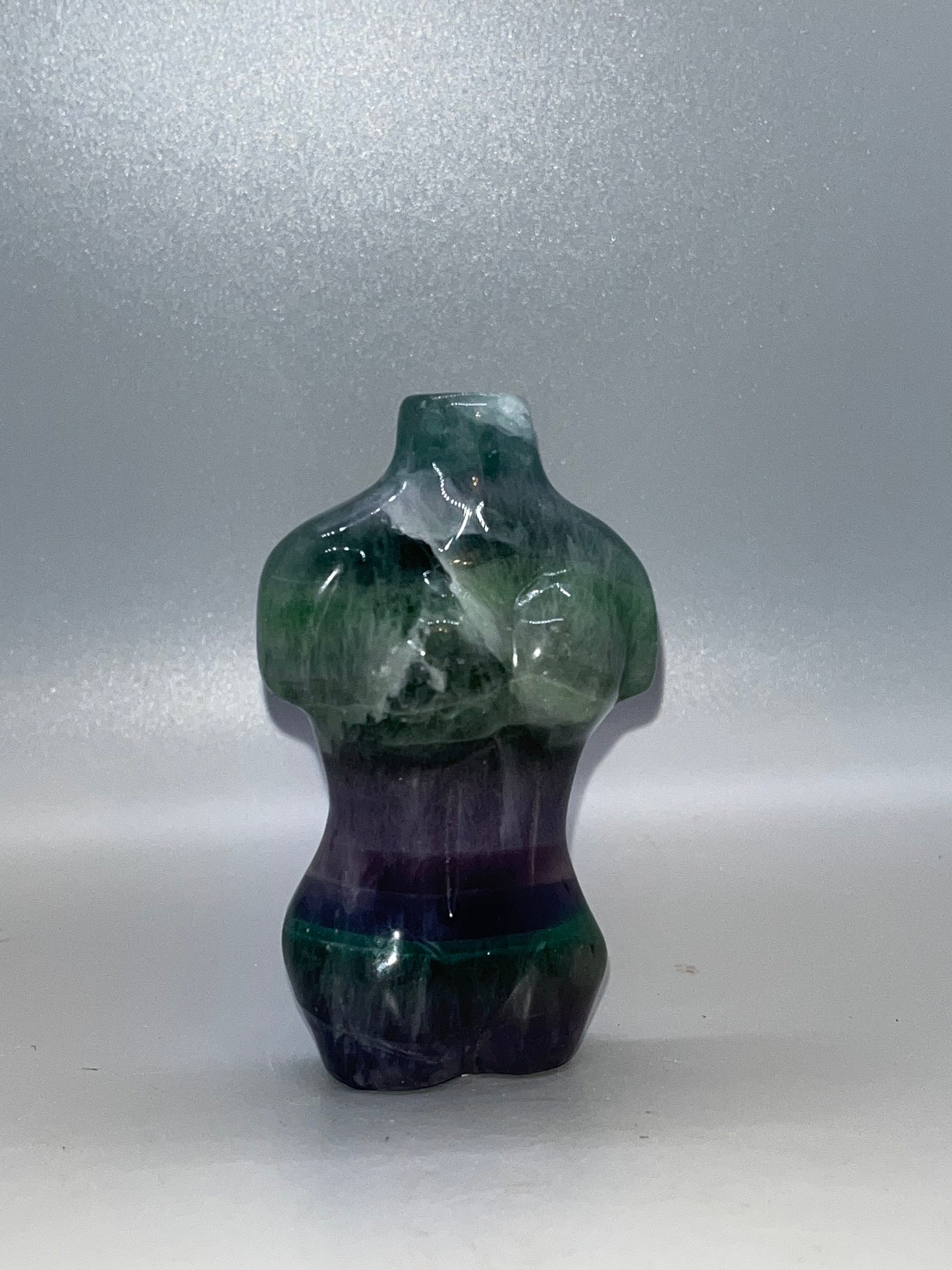 Rainbow Fluorite Body Carvings