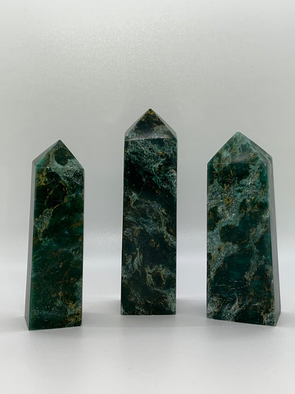 Emerald Green Jasper Towers