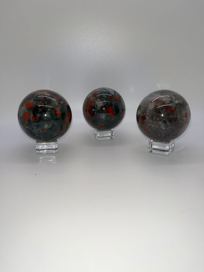 Bloodstone Spheres