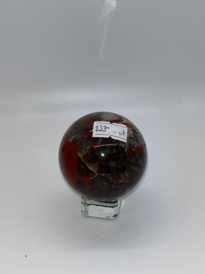 Bloodstone Spheres