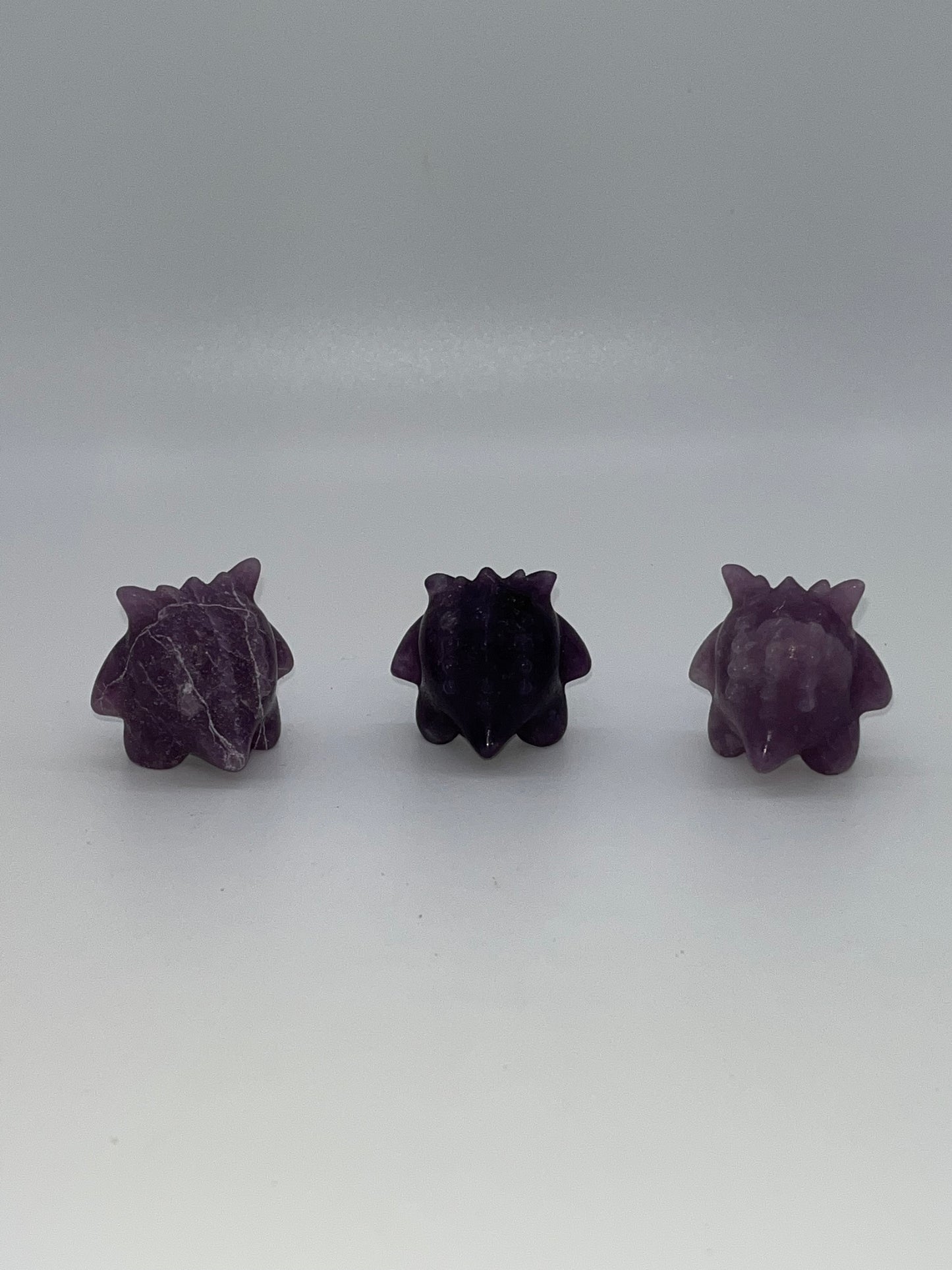 Real Amethyst Amethyst Gengar Carvings