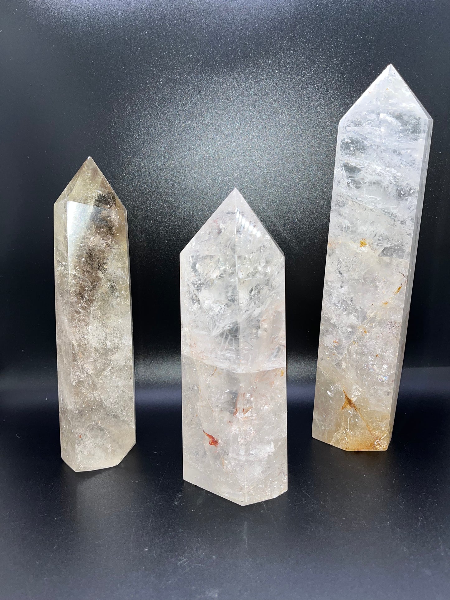 Clear Quartz Towers, Large