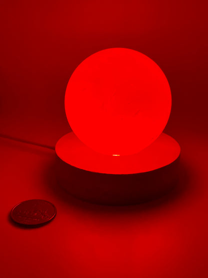 Lighted Sphere Stands