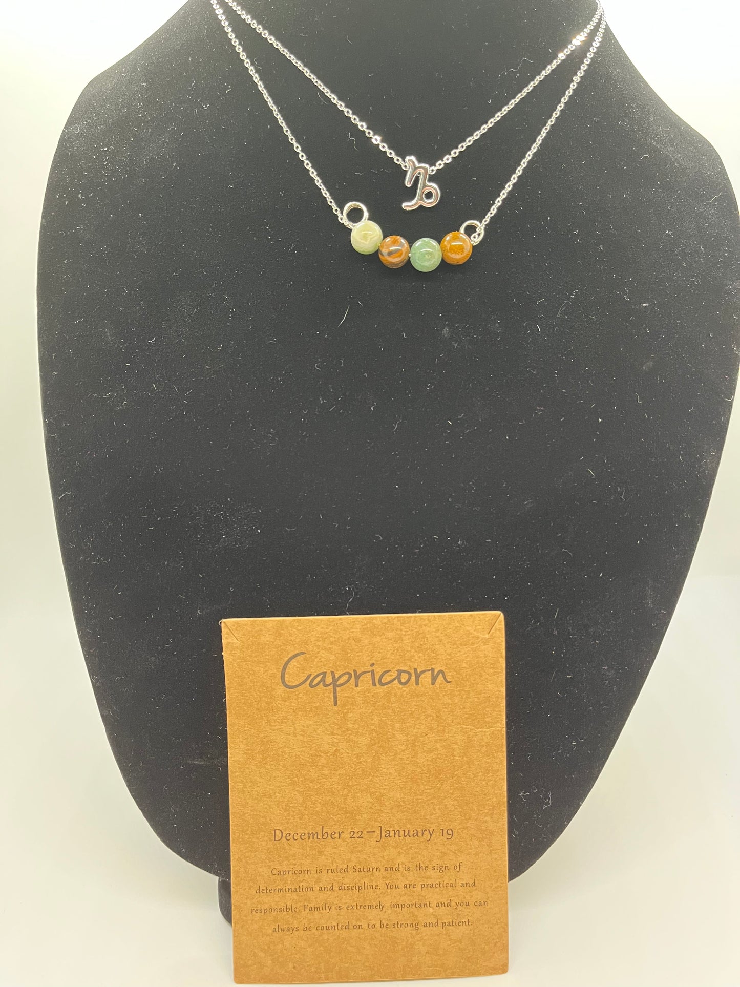 Capricorn Zodiac Necklace