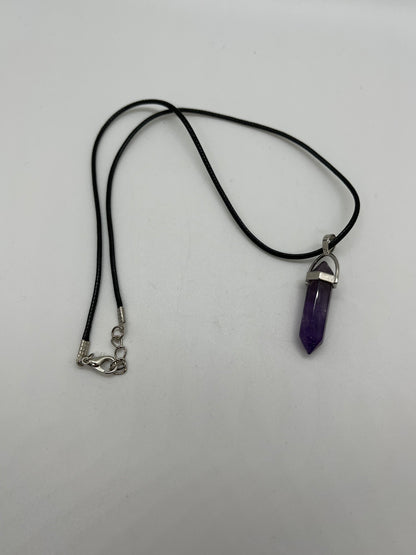 Amethyst Pendant Necklace