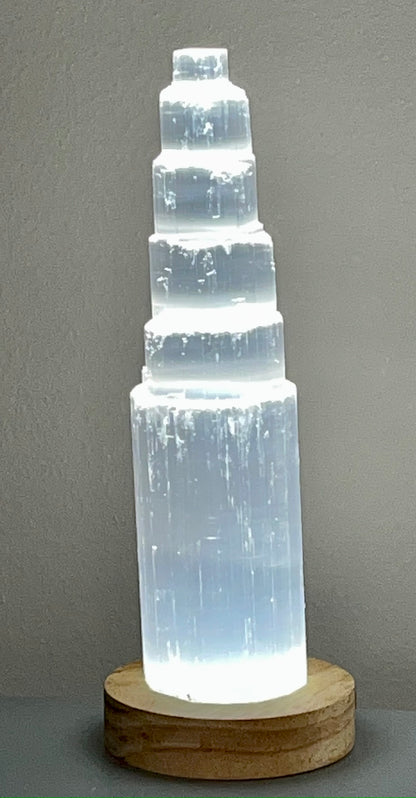 Selenite Lamp