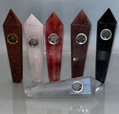 Genuine Crystal Pipes,