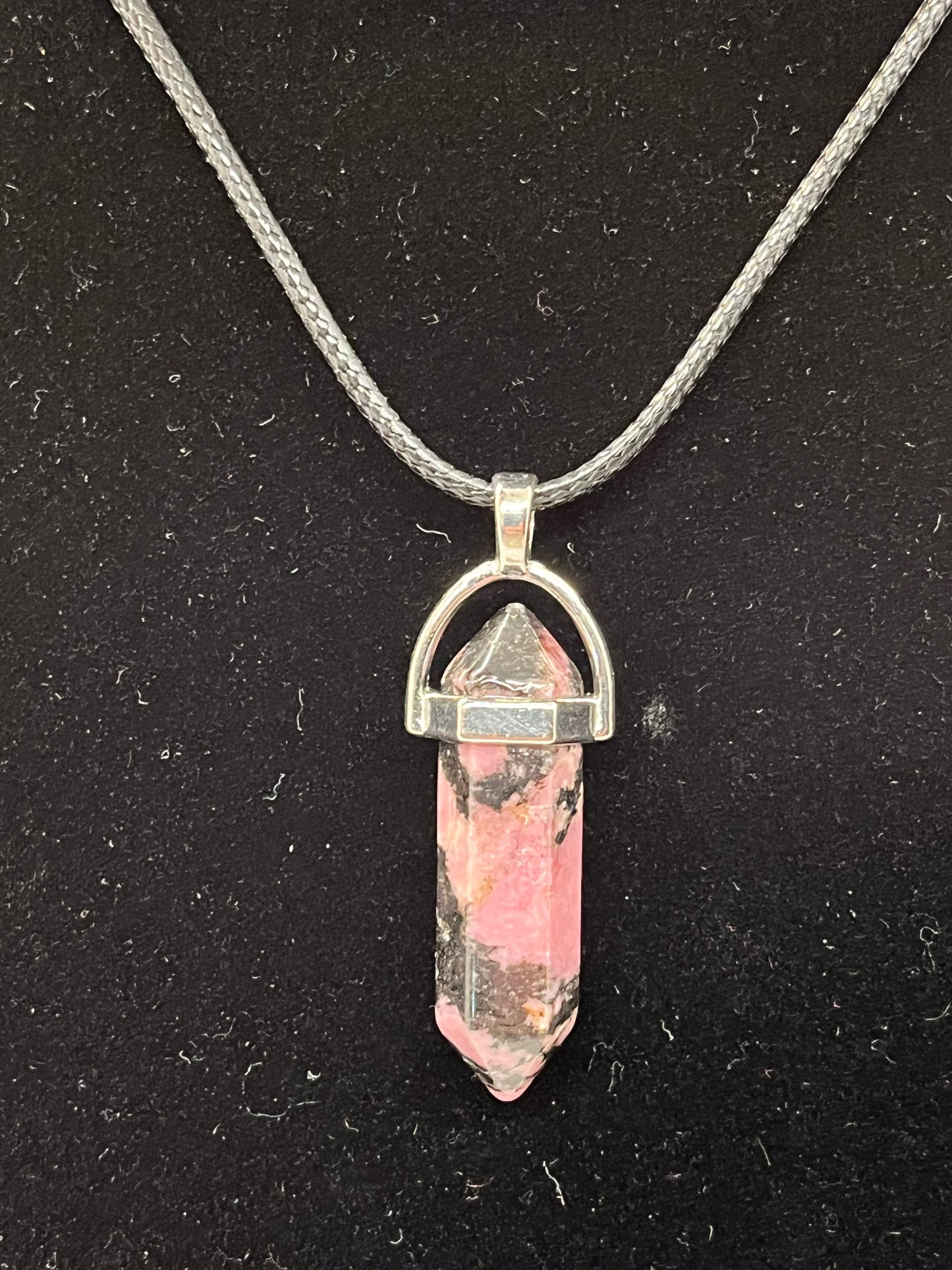 Rhodonite Pendant Necklace