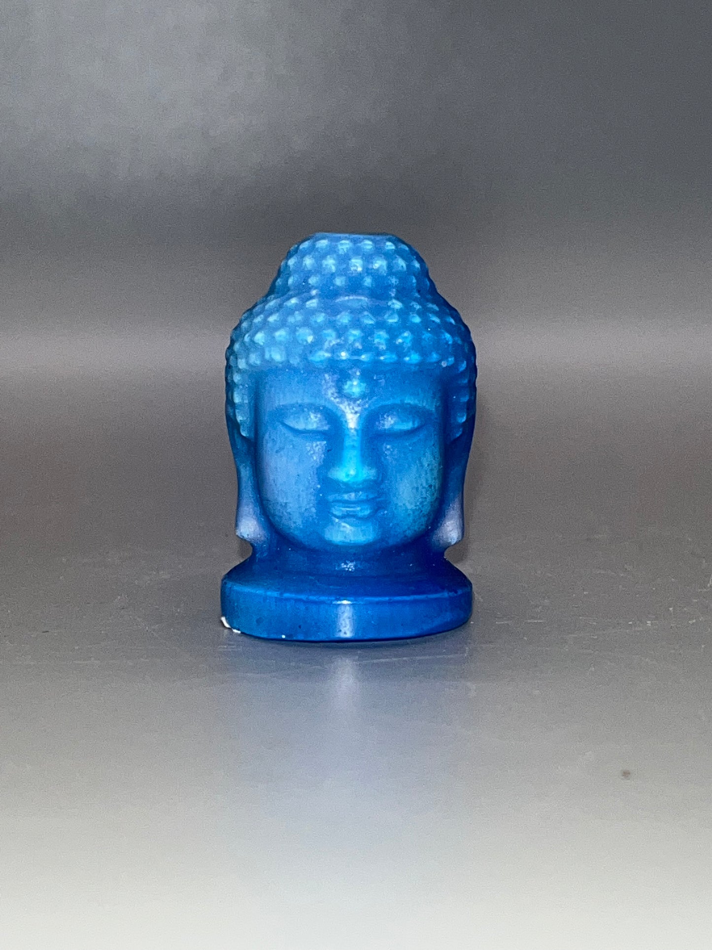 Opalite Buddha Bust Carving