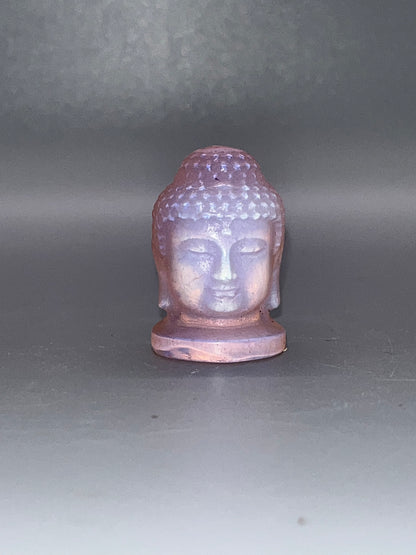 Opalite Buddha Bust Carving