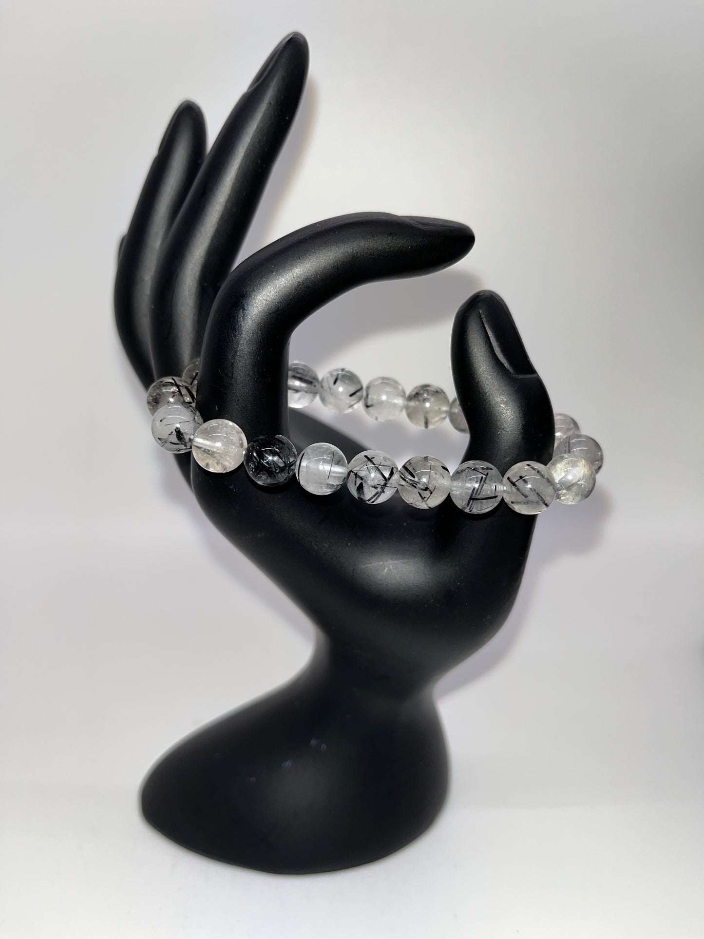 Tourmaline Quartz Bracelet, 8mm