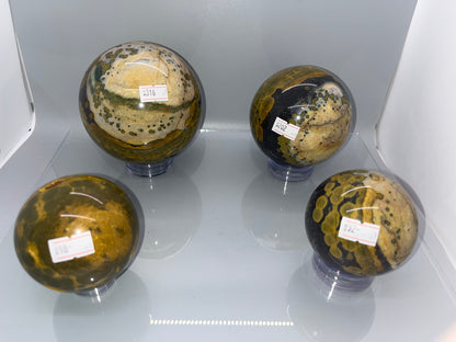 Ocean Jasper "OJ" Spheres