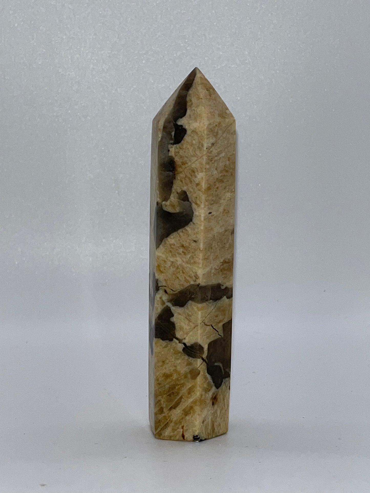 Black Moonstone Real Crystal Towers