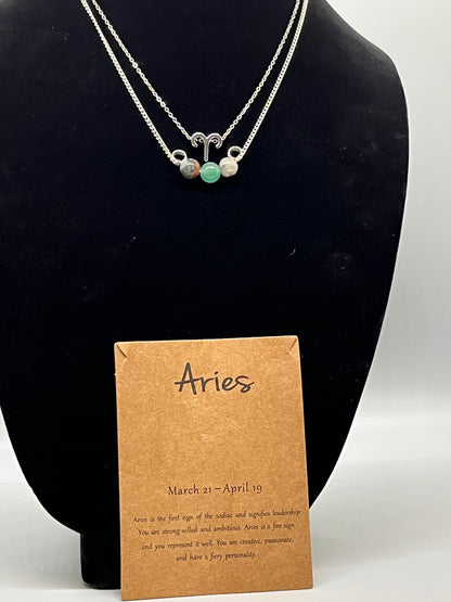 Aries Zodiac Necklace