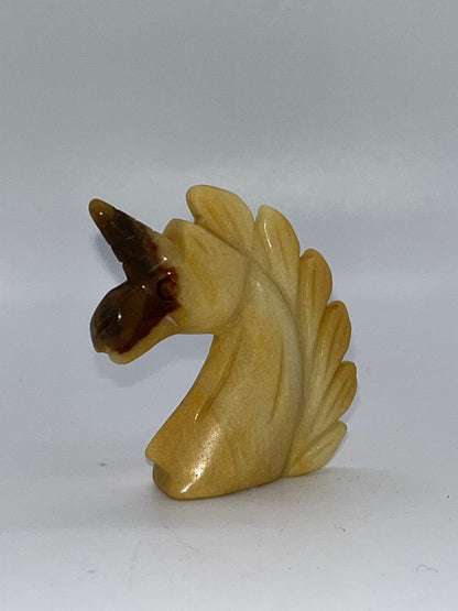 Mookaite Jasper Unicorn Carving