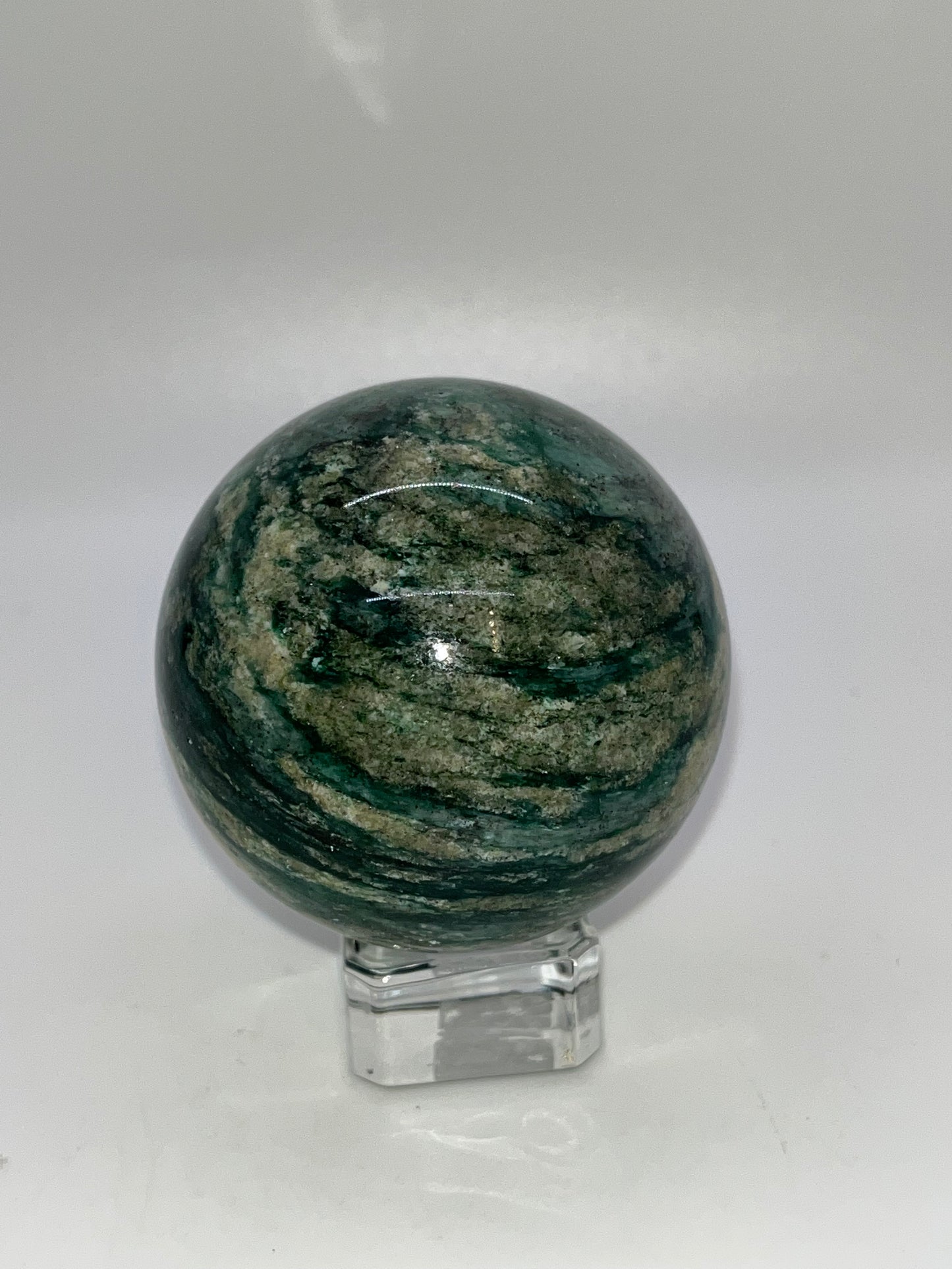 Green Mica Sphere